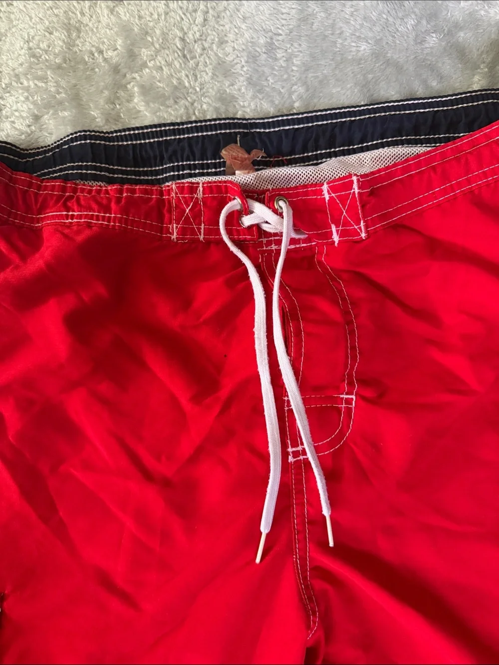 Merona Men’s Red Swim Trunks